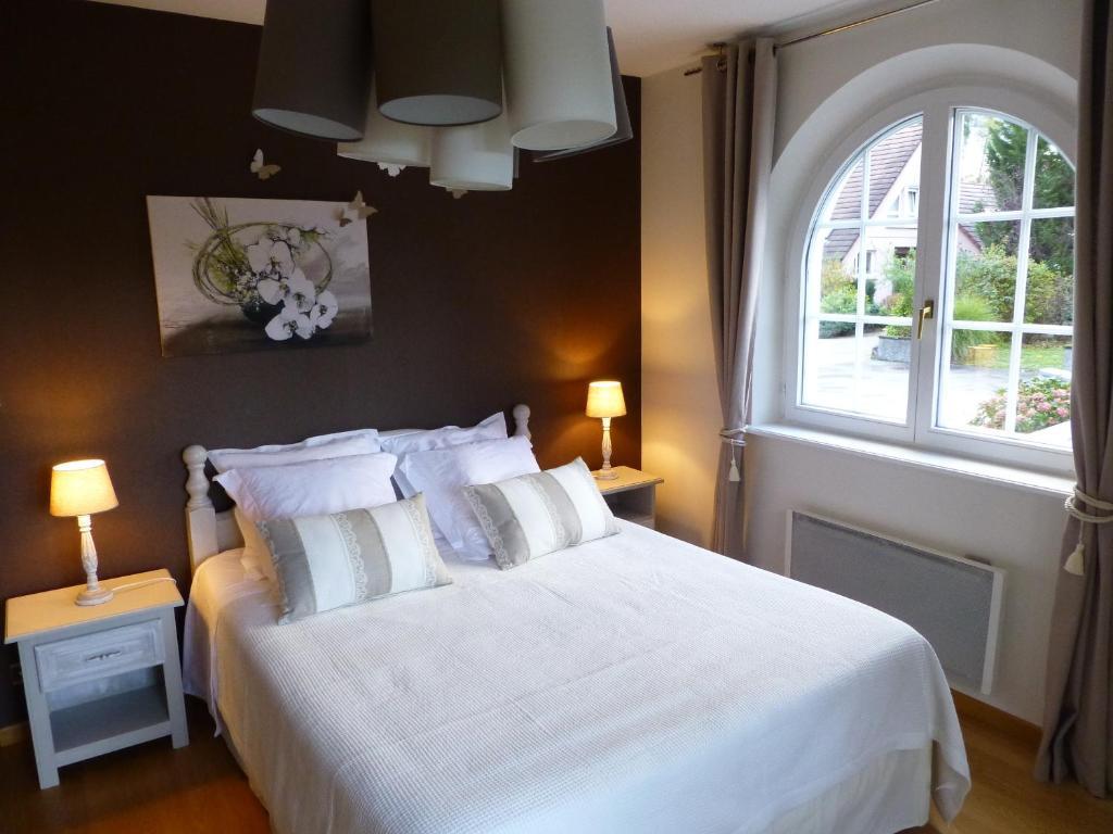 Chambres D'Hotes La Parenthez' Агно Стая снимка